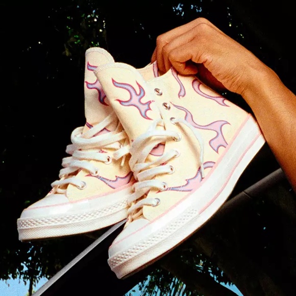 GOLF Le FLEUR* X Converse Chuck 70 "Yellow Flame" - Picture 1 of 3